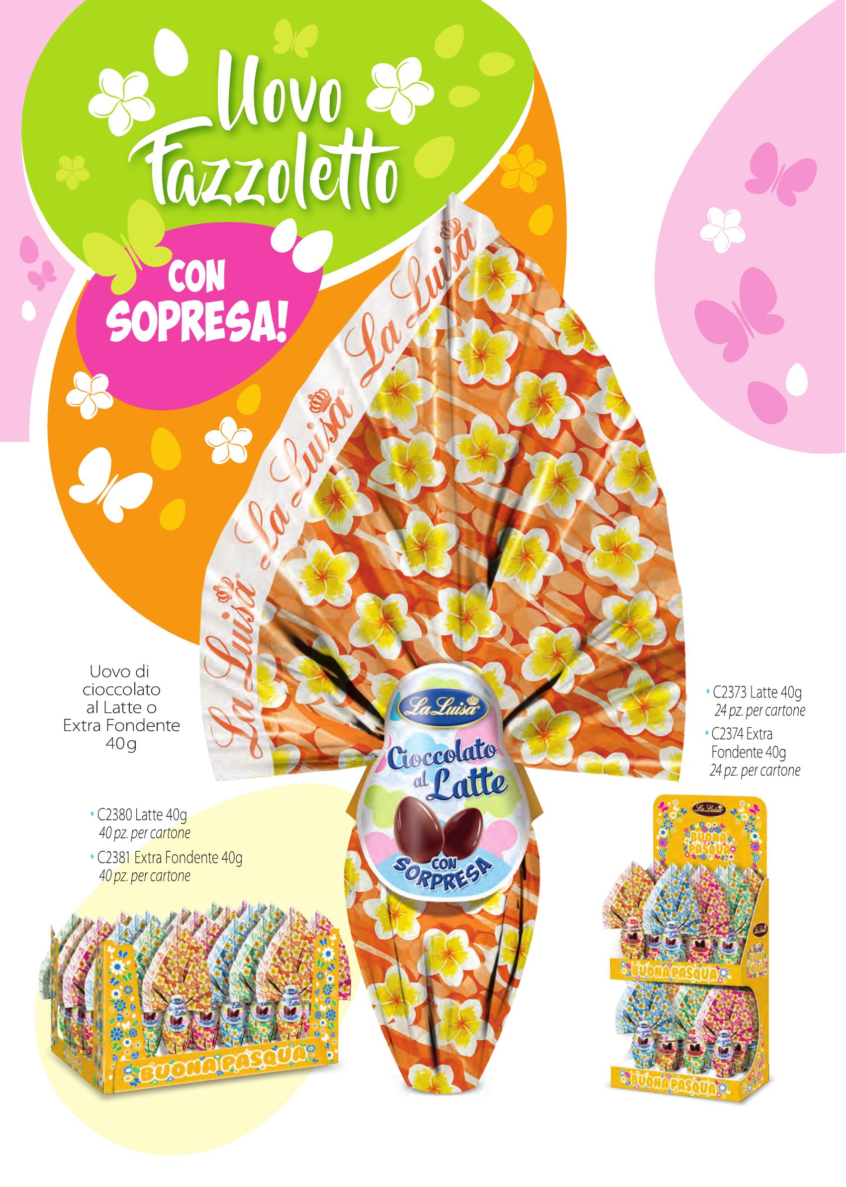 Uovo Fazzoletto con Sorpresa 40g La Luisa