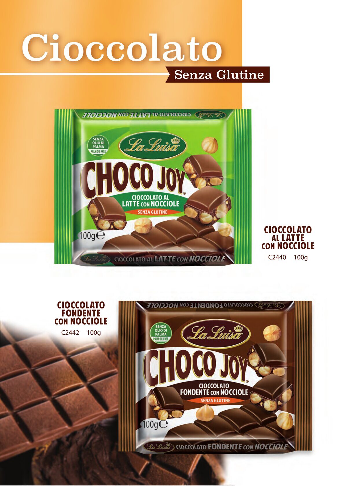 Choco Joy Latte e Fondente La Luisa