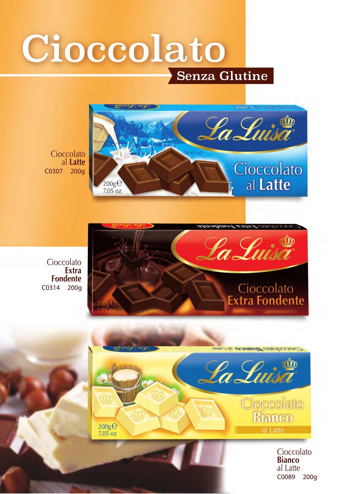 Cioccolato 200g La Luisa