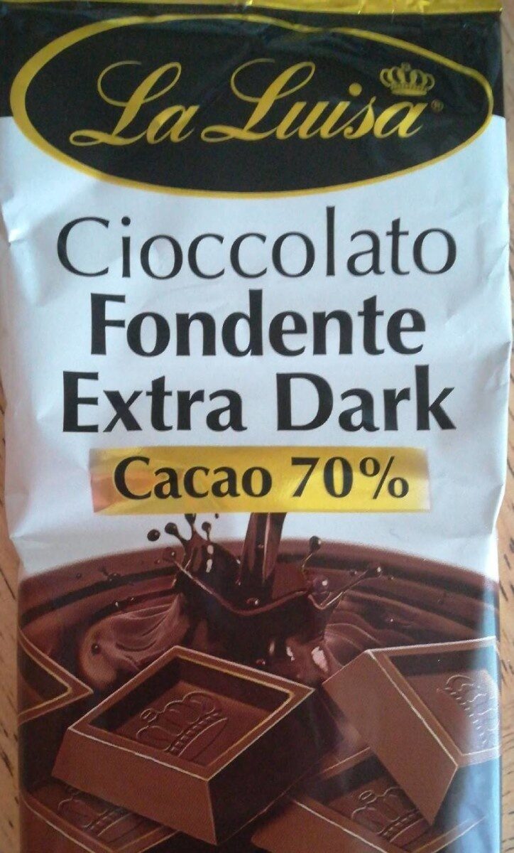 Ciocolată Fondente Extra Dark 70% La Luisa